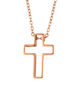 Picture of Simple Empty  Cross Necklace (Stainless Steel-Small)