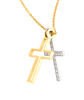 Picture of Double-color cross (fine steel)