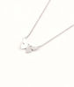 Picture of Simple Butterfly Stainless Steel Necklace